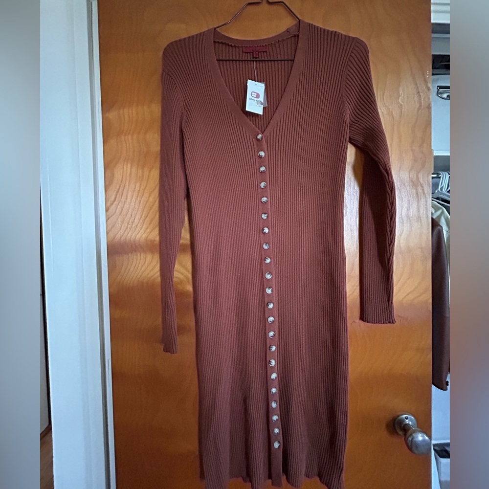 NWT Buckle sweater dress